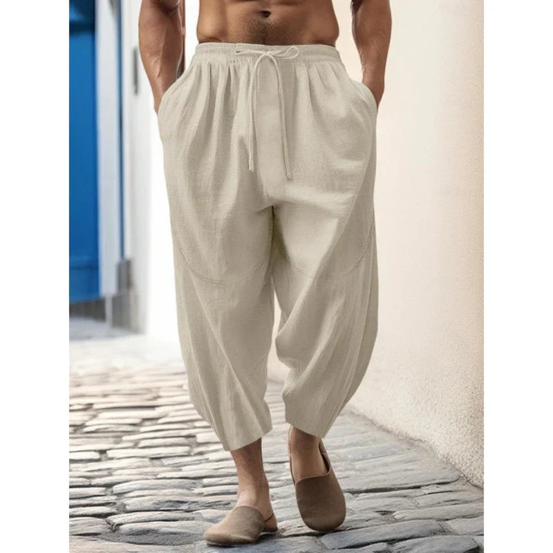 Breathable Casual Mens Summer Pants