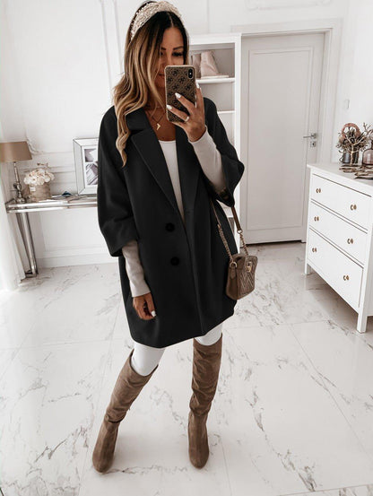 Relaxed Fit Women's Oversized Parka Coat