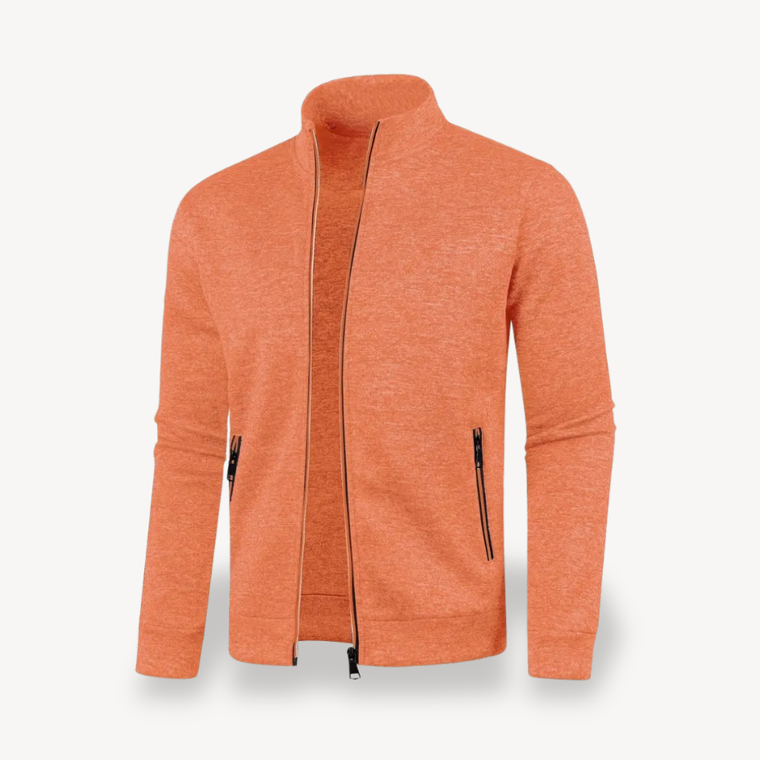 Men’s Zippered Track Jacket