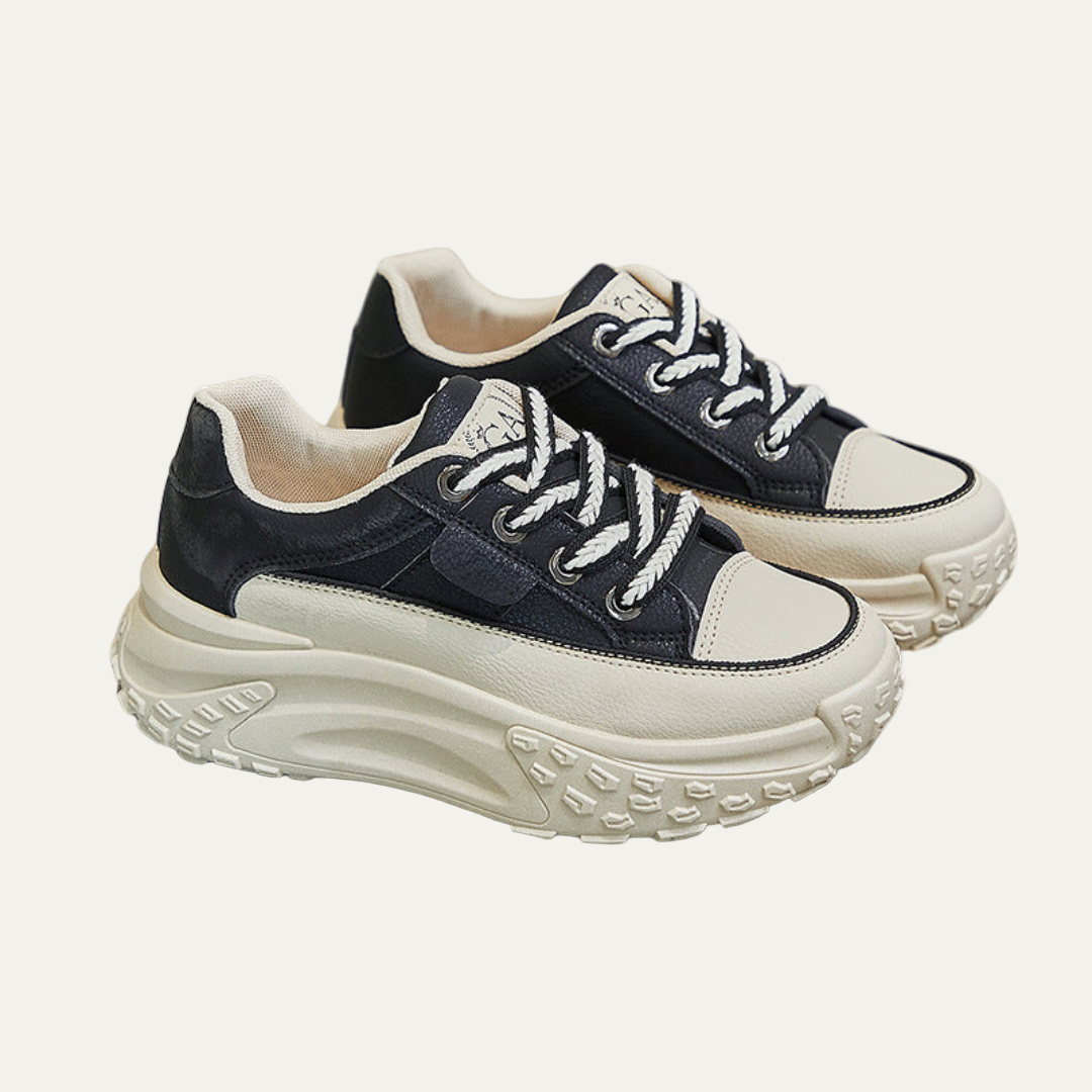 Women’s Chunky Low Top Sculpted Sole Fashion Sneaker