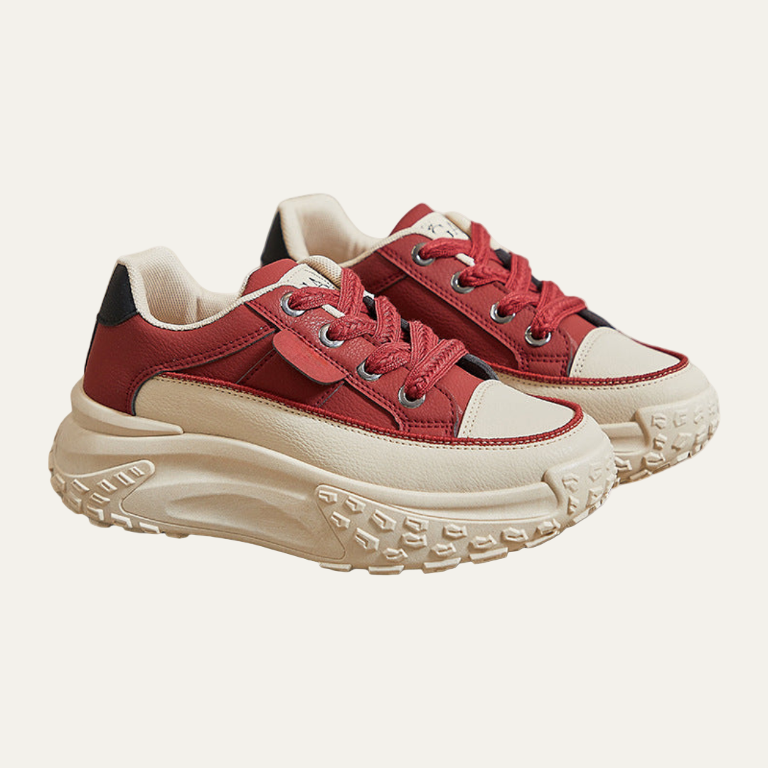 Women’s Chunky Low Top Sculpted Sole Fashion Sneaker