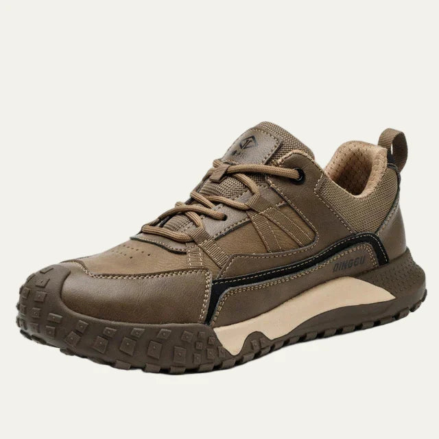 Men’s Cushioned Dial Lacing Mesh Running Shoe