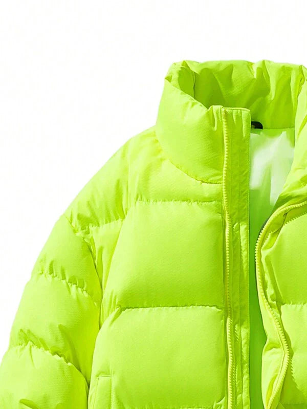 Oversized Fluorescent Men’s Winter Jacket - Vigoro