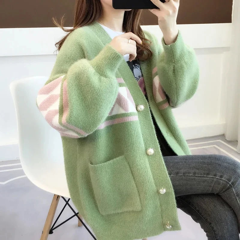 Oversized Knitted Cosy Sweater