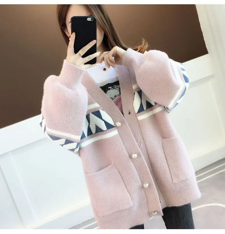 Oversized Knitted Cosy Sweater