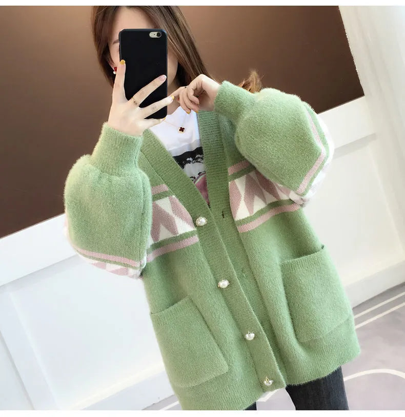 Oversized Knitted Cosy Sweater