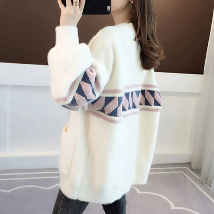 Oversized Knitted Cosy Sweater