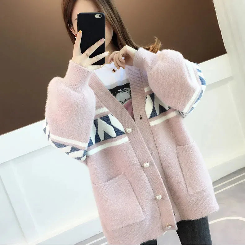 Oversized Knitted Cosy Sweater