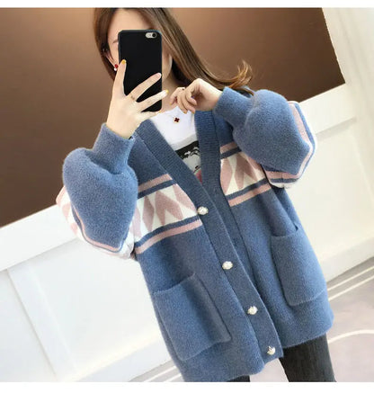 Oversized Knitted Cosy Sweater