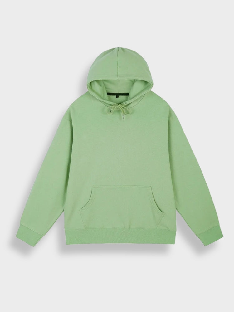 Men’s Casual Pullover Hoodie with Back Print