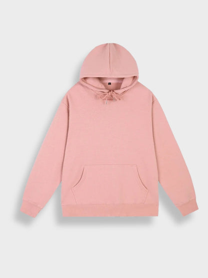 Men’s Casual Pullover Hoodie with Back Print