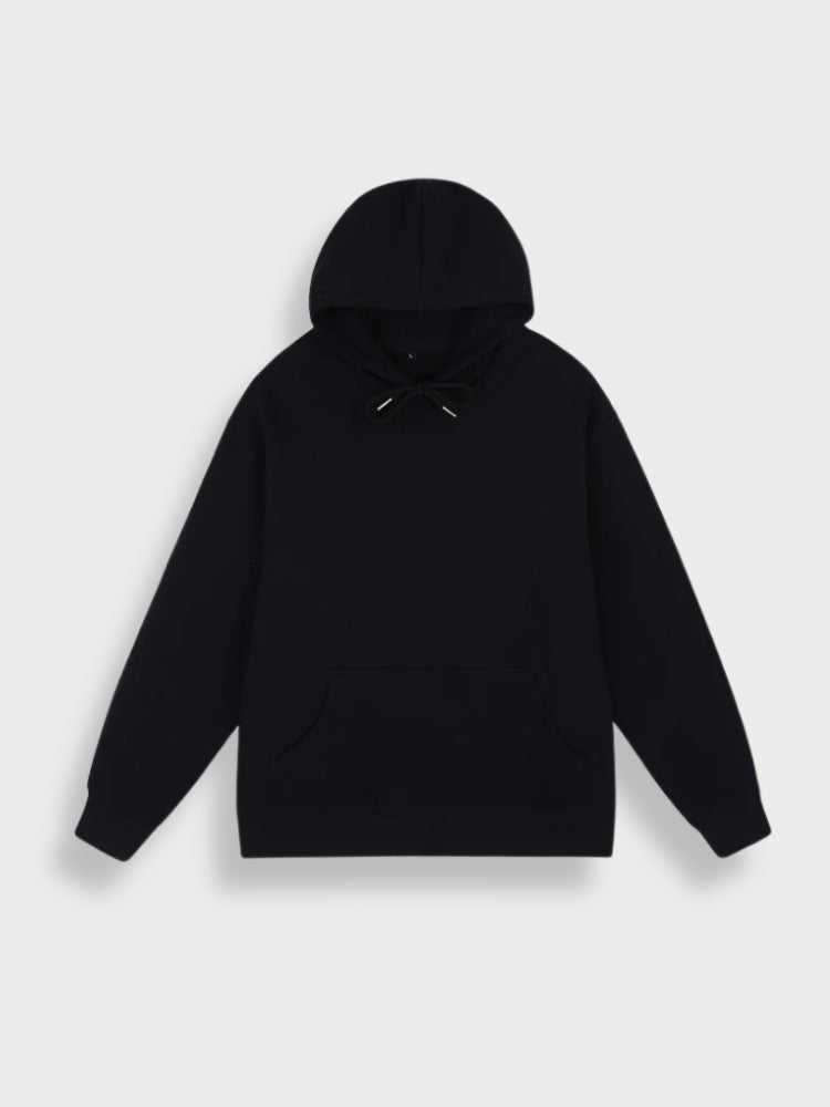 Men’s Casual Pullover Hoodie with Back Print