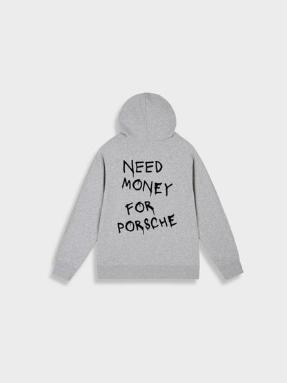 Men’s Casual Pullover Hoodie with Back Print