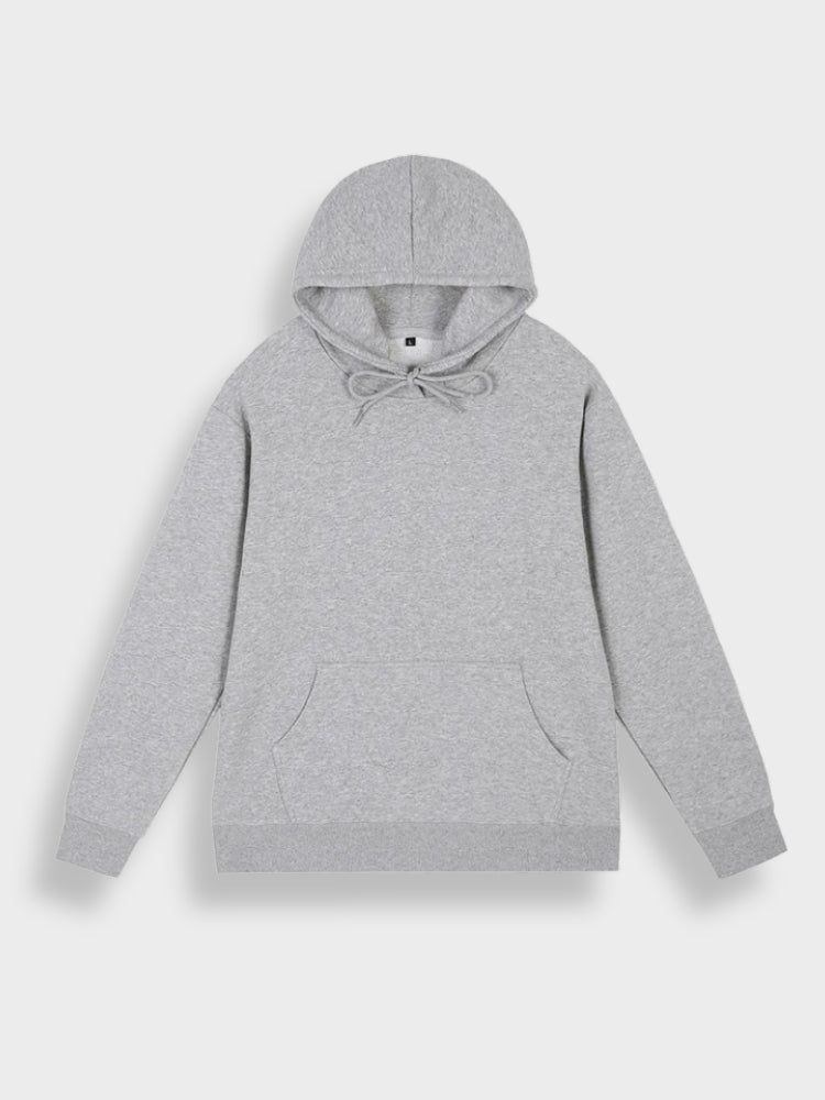 Men’s Casual Pullover Hoodie with Back Print