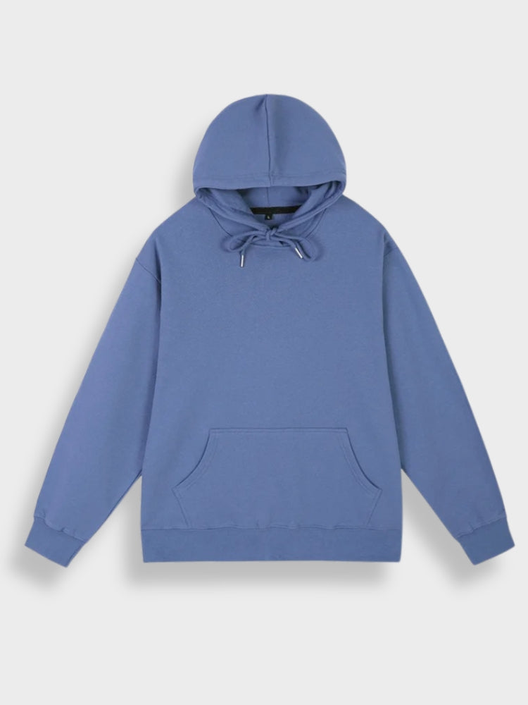 Men’s Casual Pullover Hoodie with Back Print