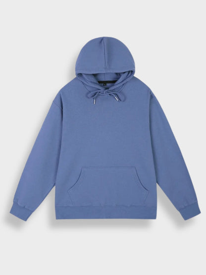 Men’s Casual Pullover Hoodie with Back Print
