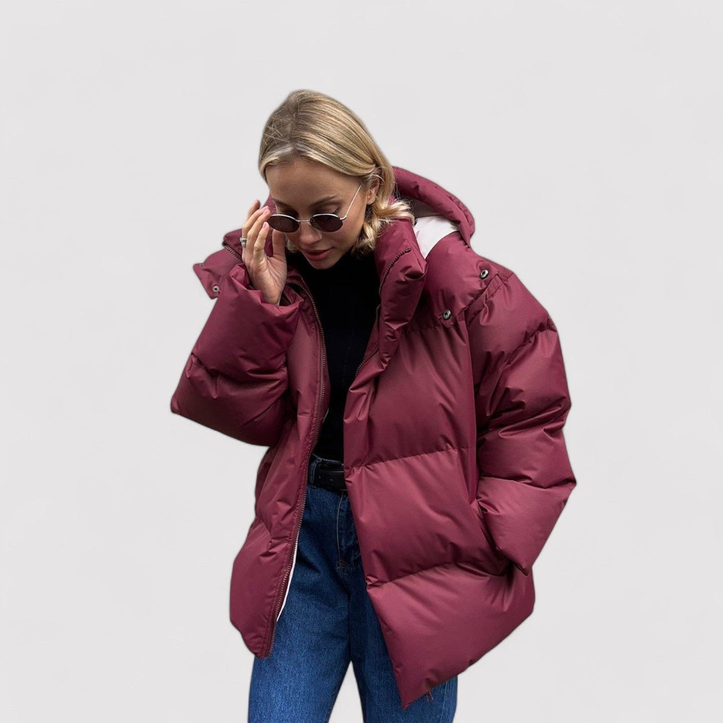 Taryn – Oversized Puffer Jacket Coat for Women