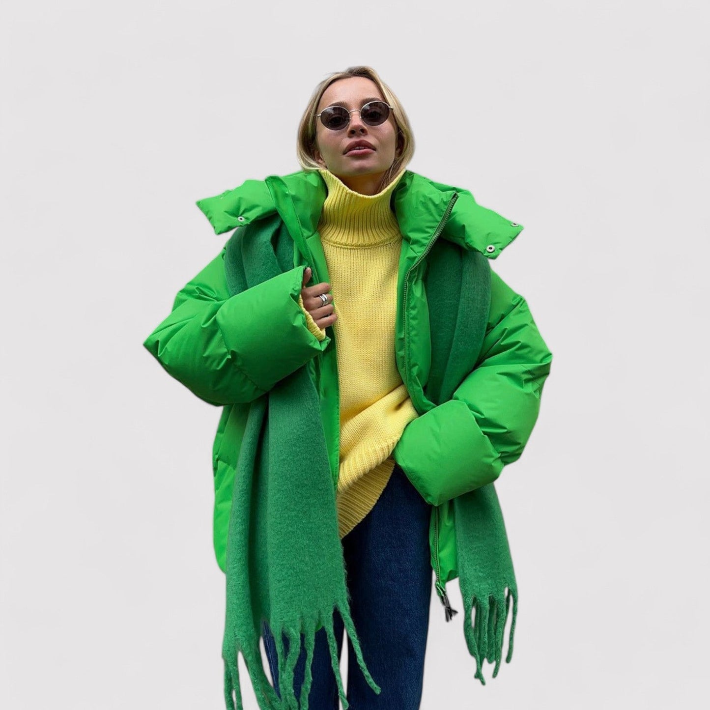 Taryn – Oversized Puffer Jacket Coat for Women