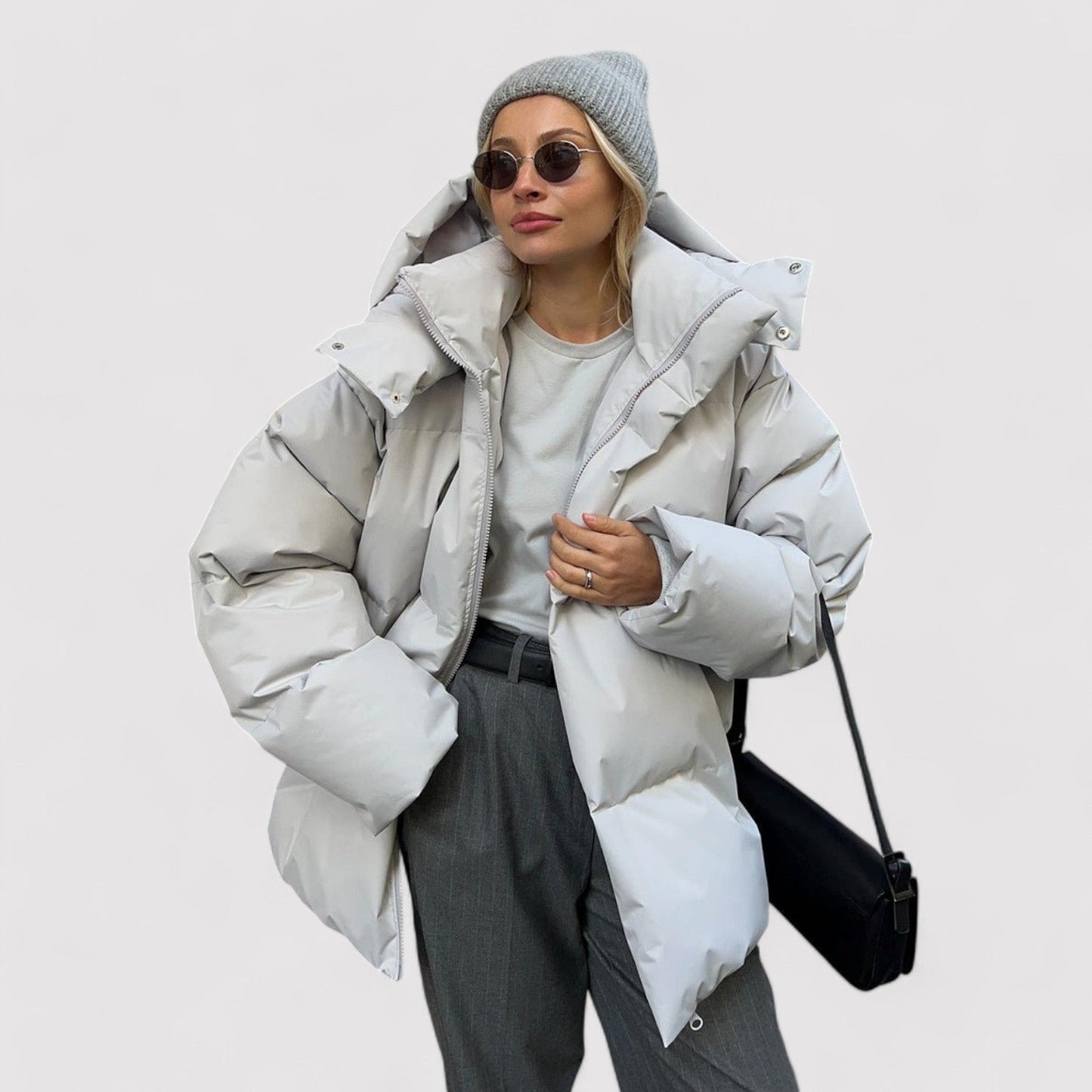 Taryn – Oversized Puffer Jacket Coat for Women