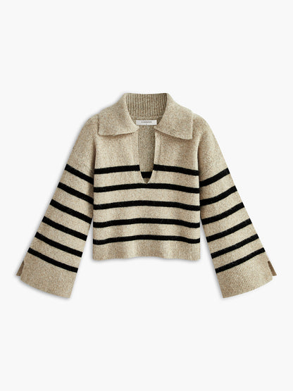 Oversized Striped Sweater for Women – Celina