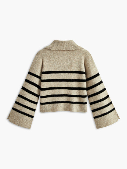 Oversized Striped Sweater for Women – Celina