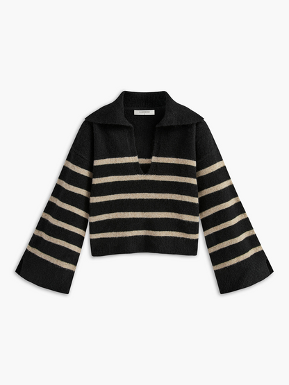 Oversized Striped Sweater for Women – Celina