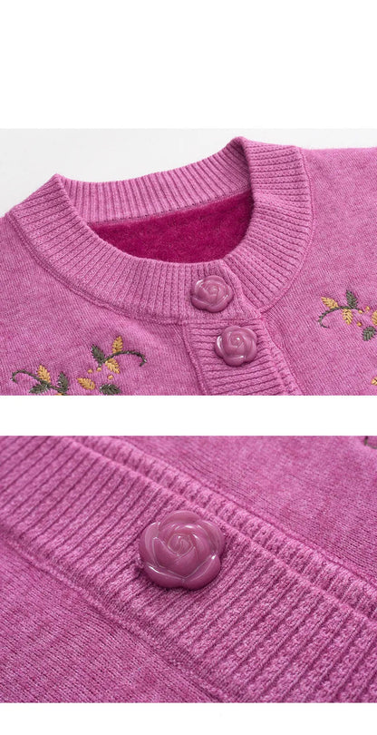 Oversized Velvet Knit Sweater 'Delight' – Soft & Stylish