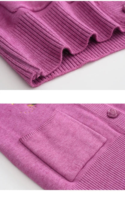 Oversized Velvet Knit Sweater 'Delight' – Soft & Stylish