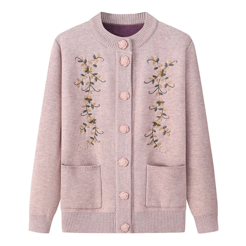 Oversized Velvet Knit Sweater 'Delight' – Soft & Stylish