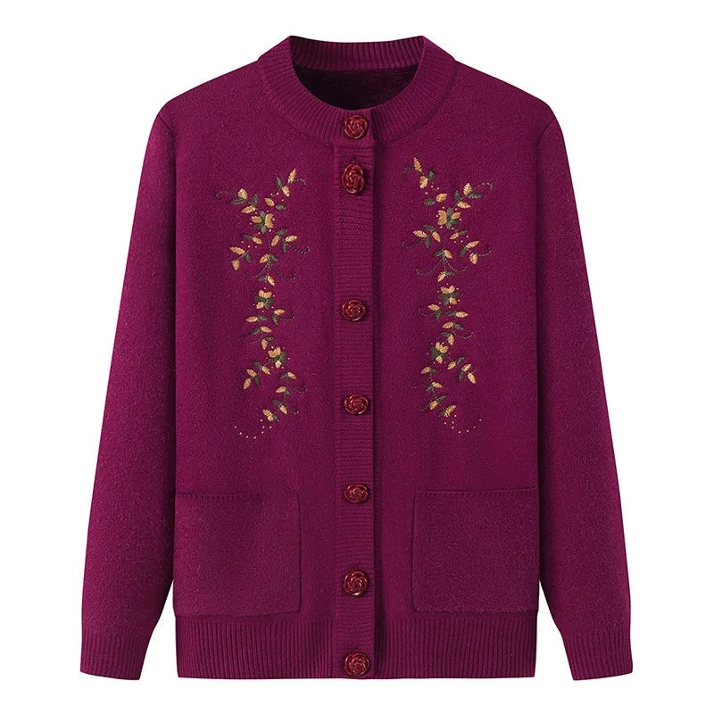 Oversized Velvet Knit Sweater 'Delight' – Soft & Stylish