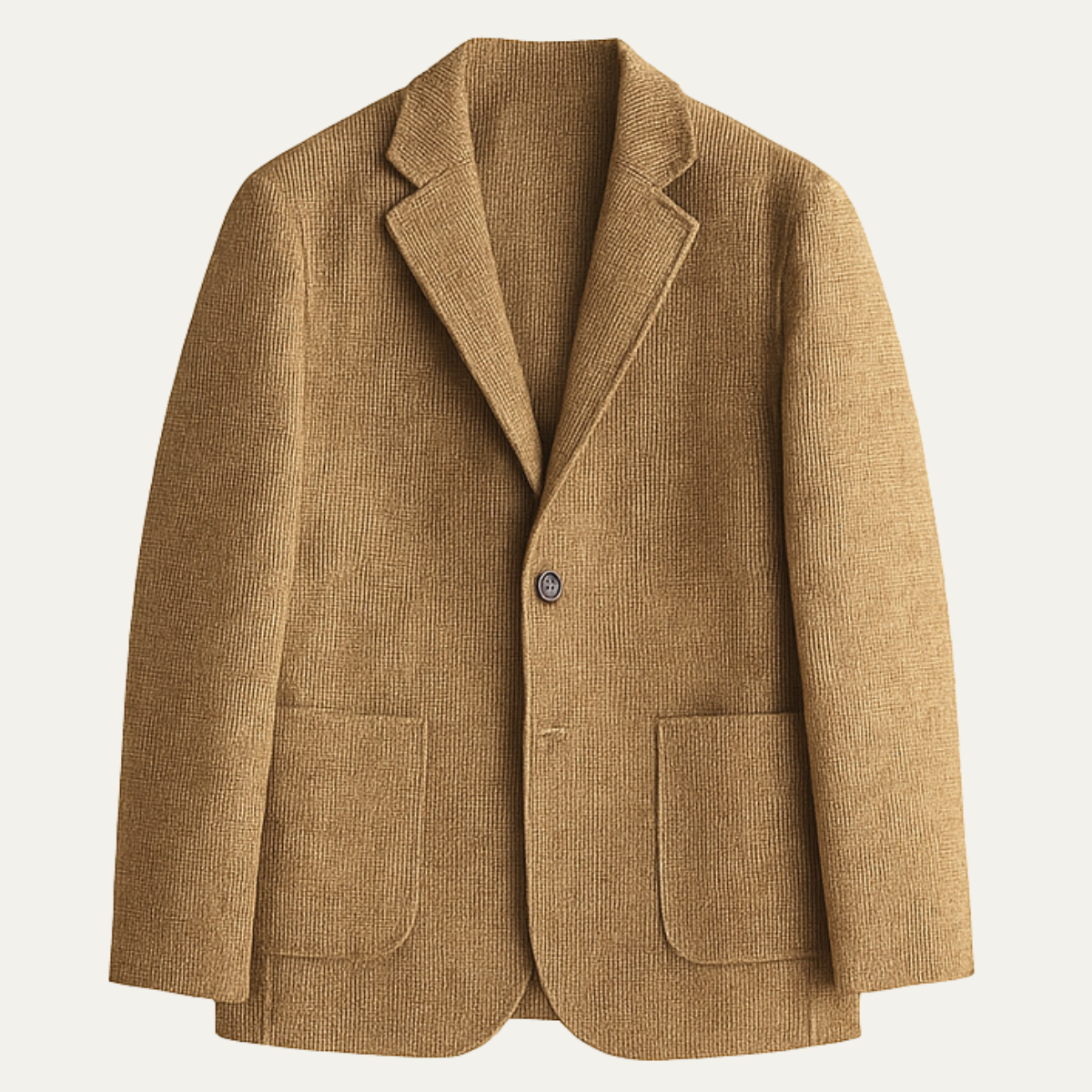 The Pantelleria Men's Checked Wool Suit Tweed Blazer Jacket