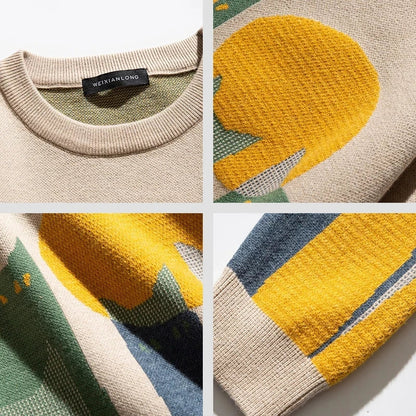 Patterned Jumper for a Cosy and Stylish Look - Amara