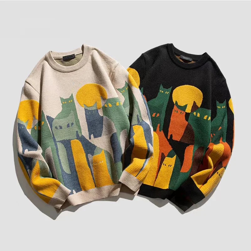 Patterned Jumper for a Cosy and Stylish Look - Amara