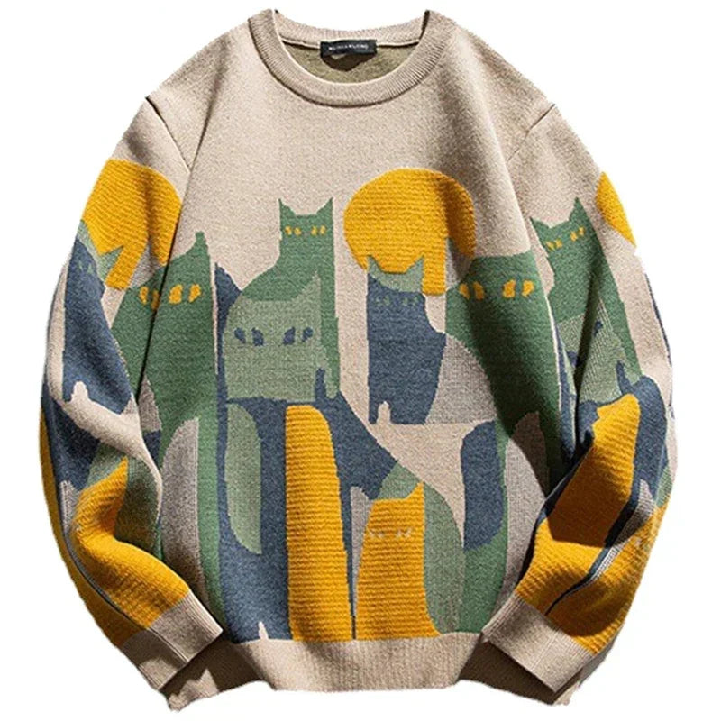 Patterned Jumper for a Cosy and Stylish Look - Amara