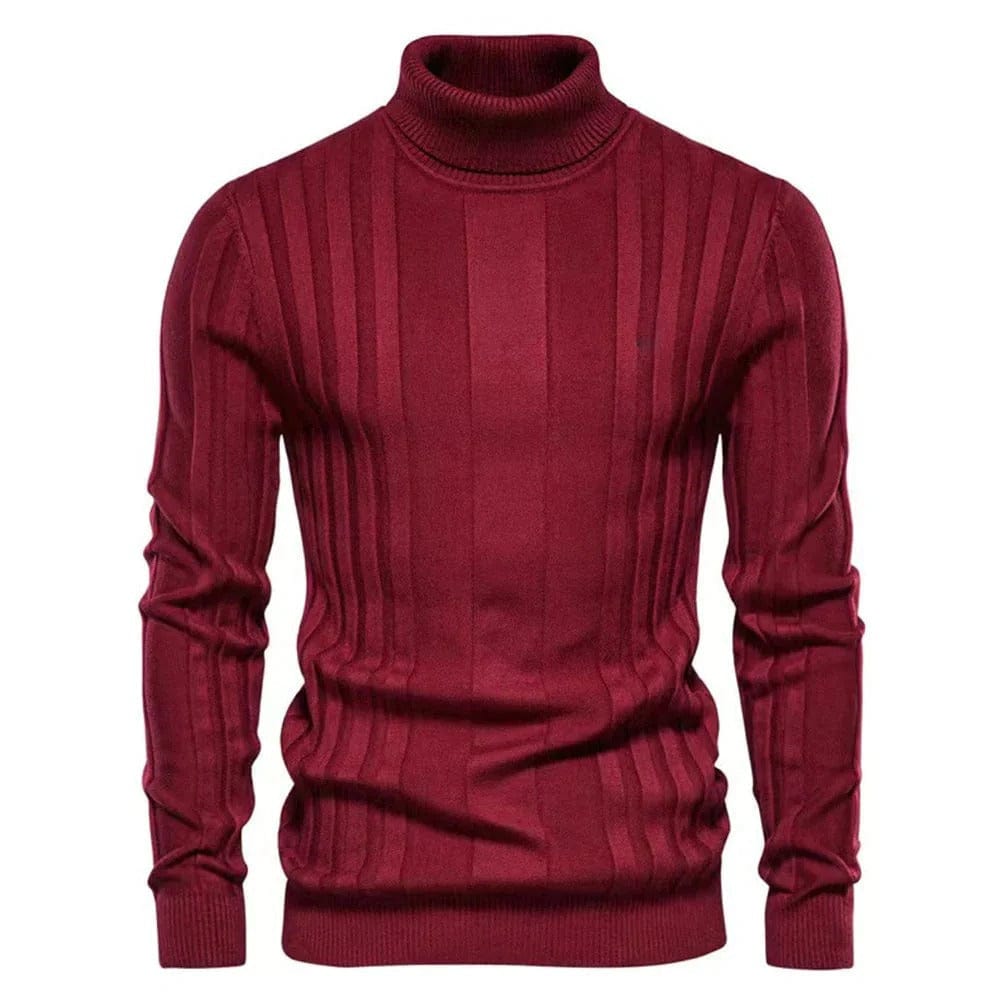 Warm Men's Turtleneck Classic Sweater