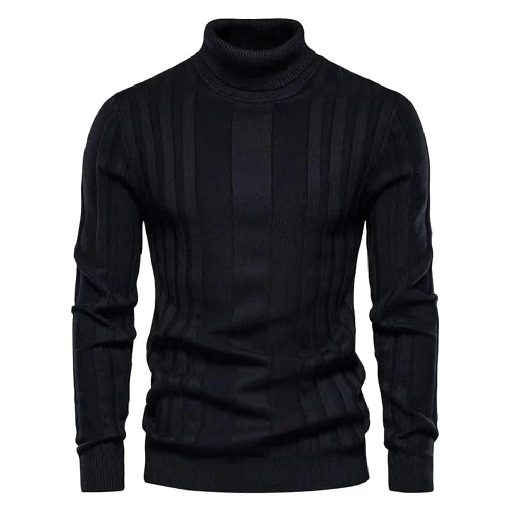 Warm Men's Turtleneck Classic Sweater - BritishElegance