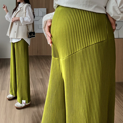 Floral Frill Pregnant Women's Trousers