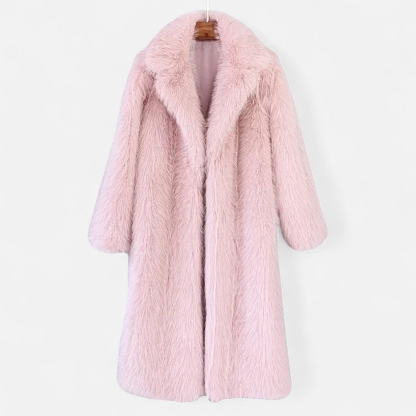 Plush Faux Fur Women's Winter Coat