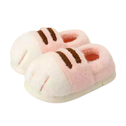 Pawdia | Cat Paw Slippers – Ultra-Soft Plush Animal Paw Slippers for Women & Men