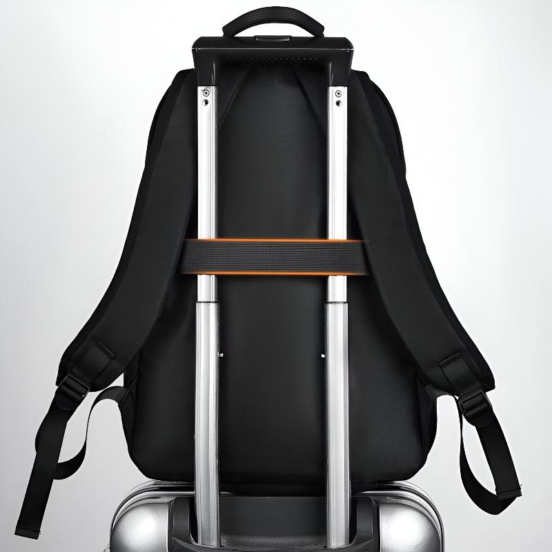 Oscar Structured Backpack | Zipped Side Pockets Backpack