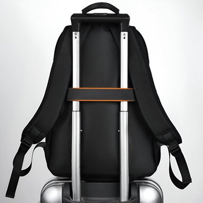 Oscar Structured Backpack | Zipped Side Pockets Backpack