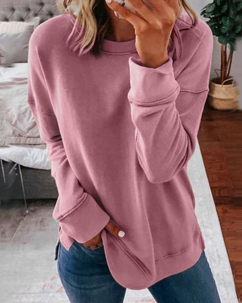 Plain Women's Sweatshirt - Serena