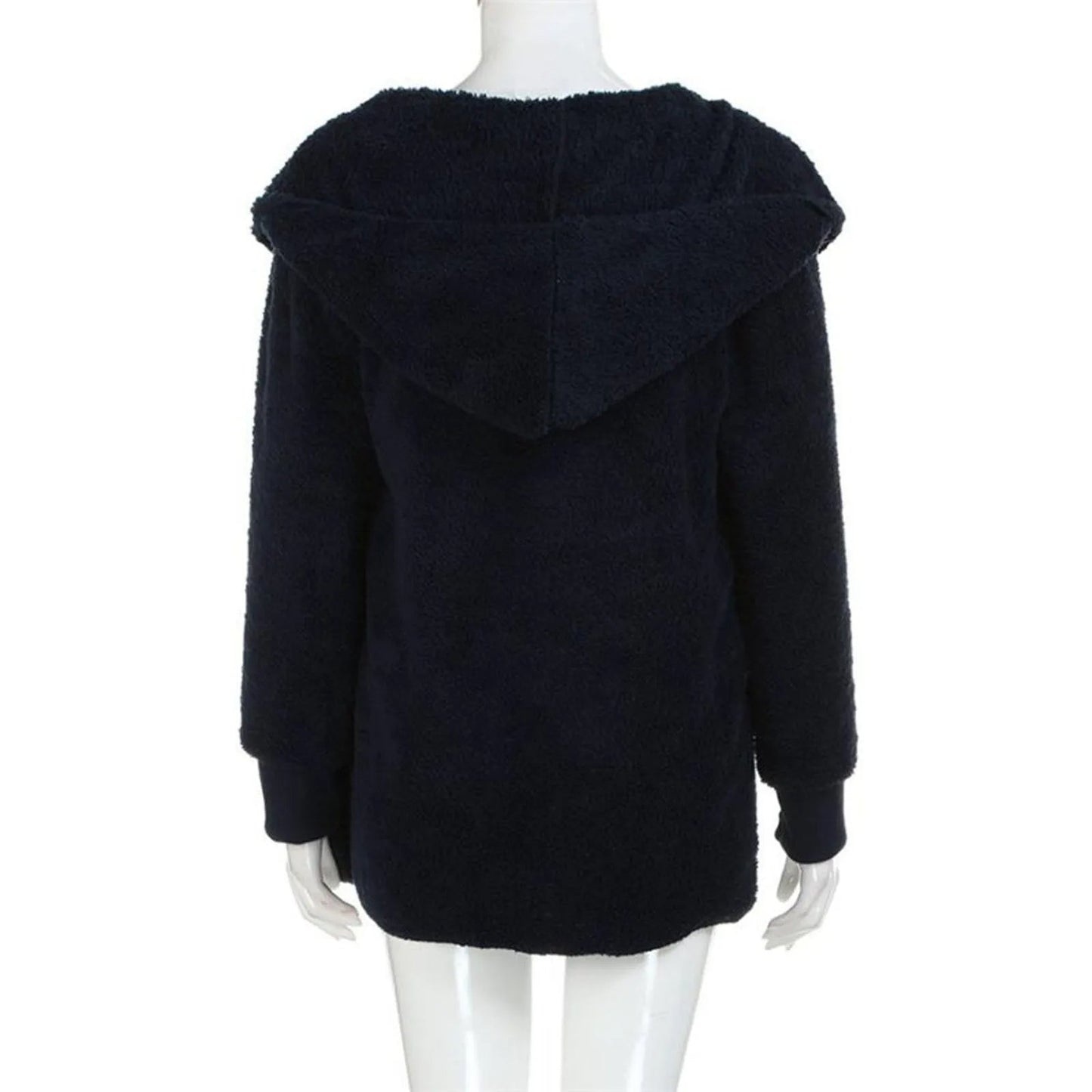 Plush Velvet Plus Size Winter Coat – Luxurious & Warm
