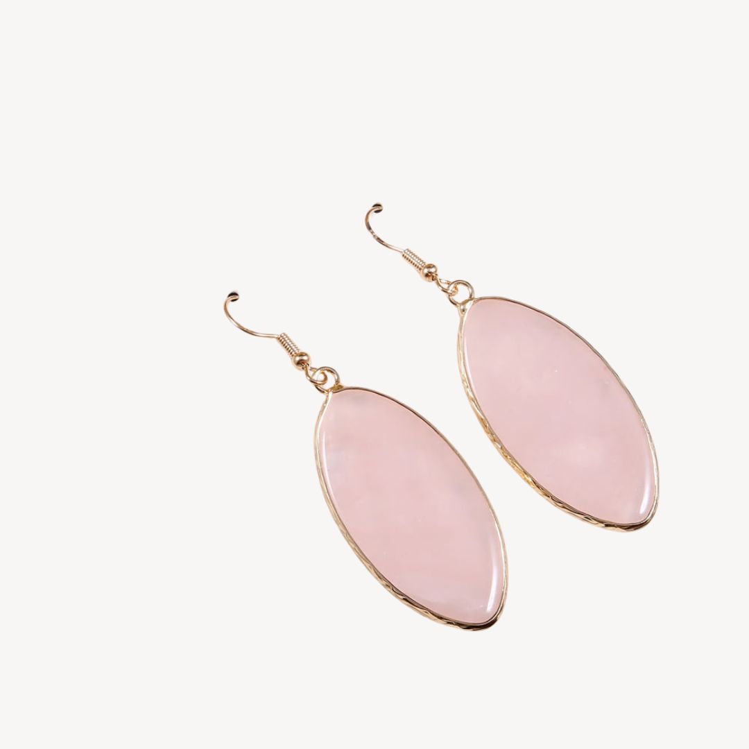 Gemstone Drop Earrings
