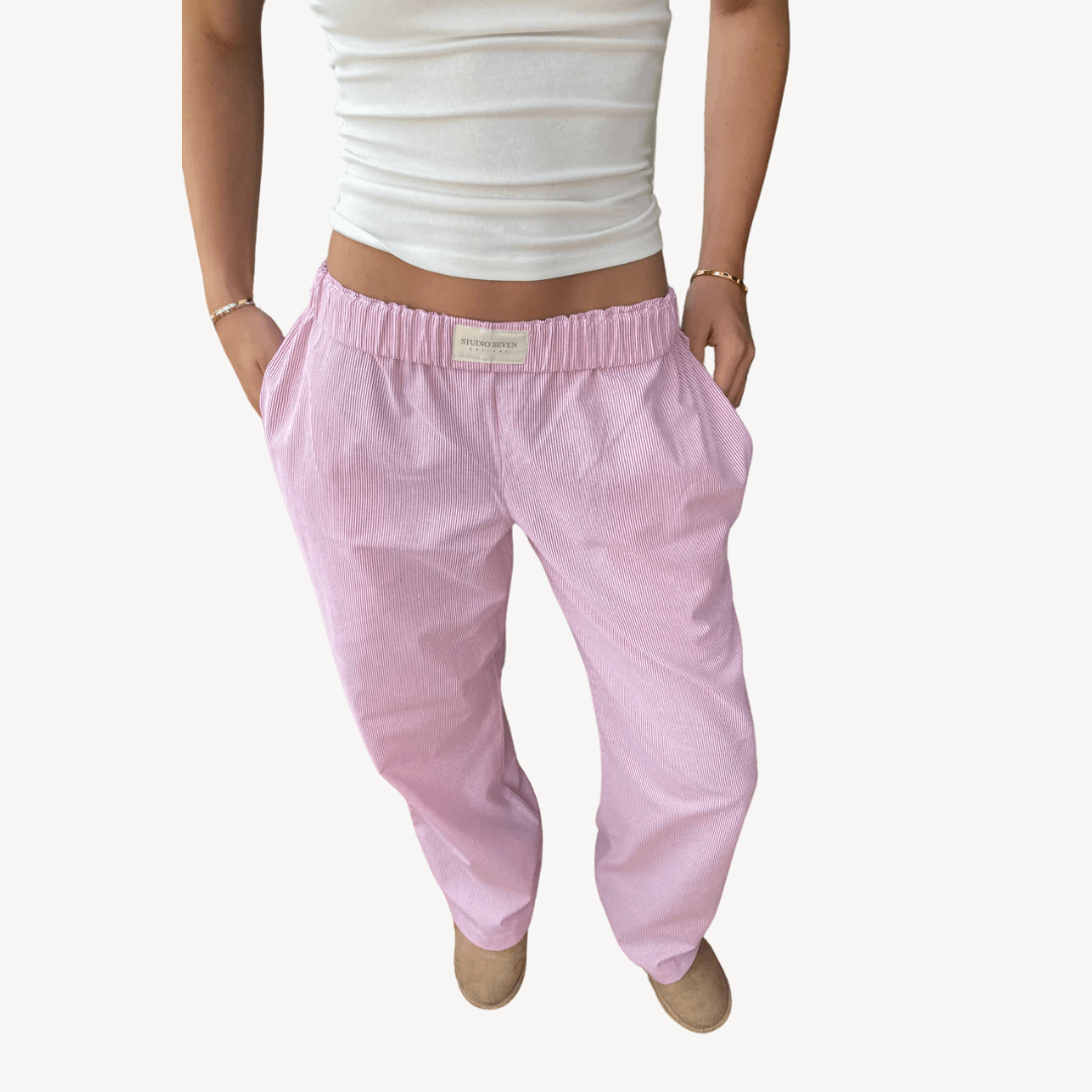 Women's Linen Blend Lounge Pants