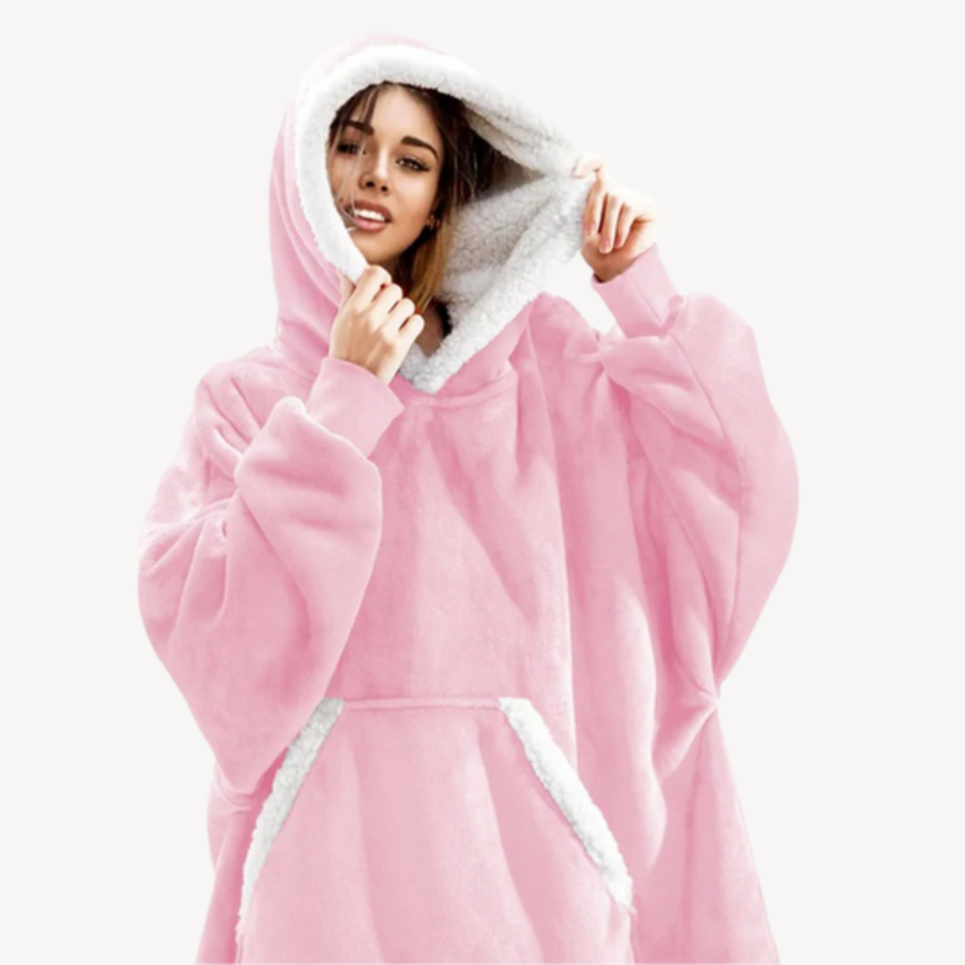 Oversized Tie-Dye Hoodie Blanket