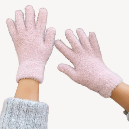 Women's Fuzzy Gloves