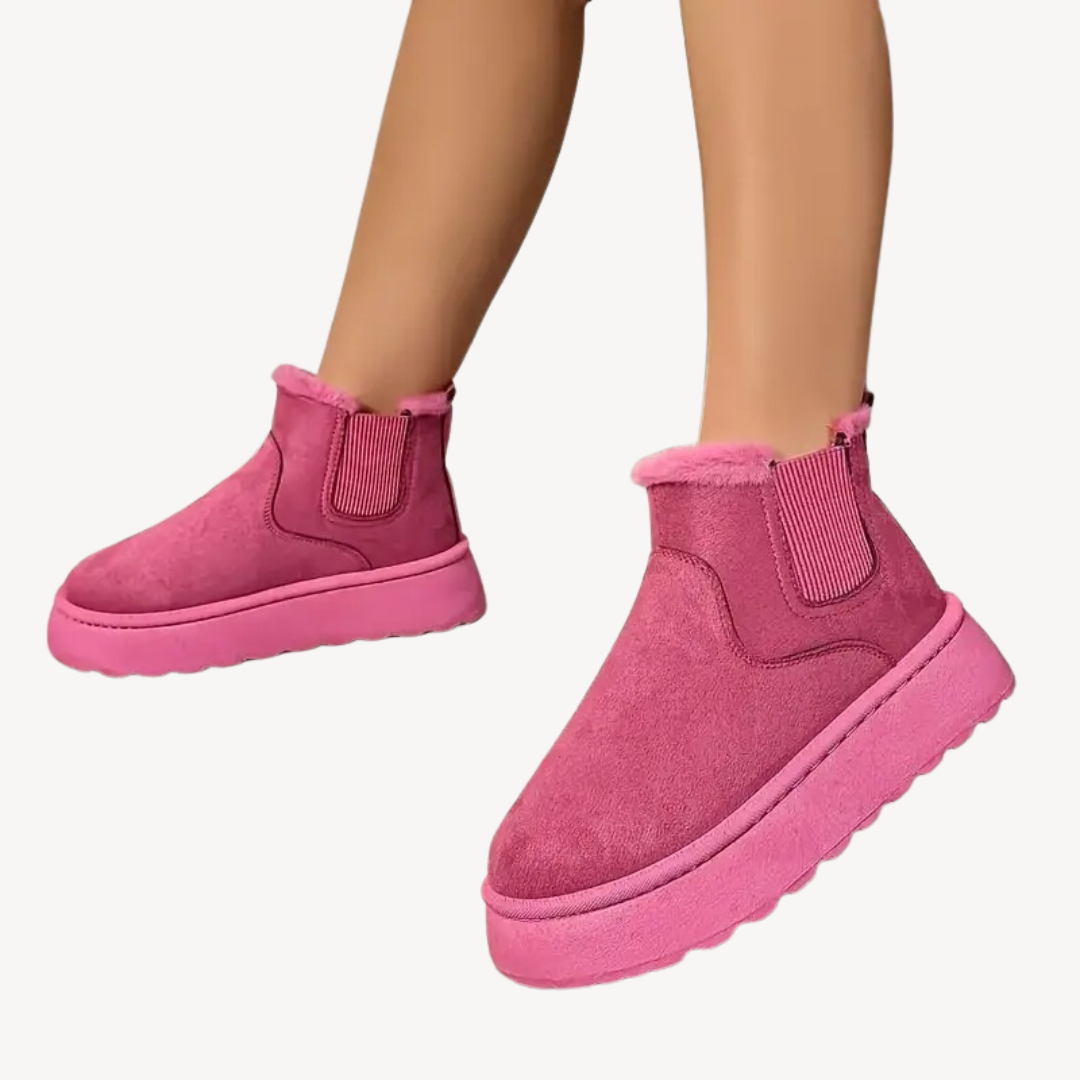 Women's Orthopedic Faux Fur Ankle Boots