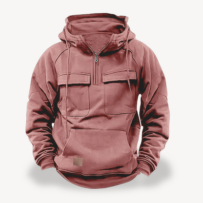 Men's Fleece Cargo Hoodie