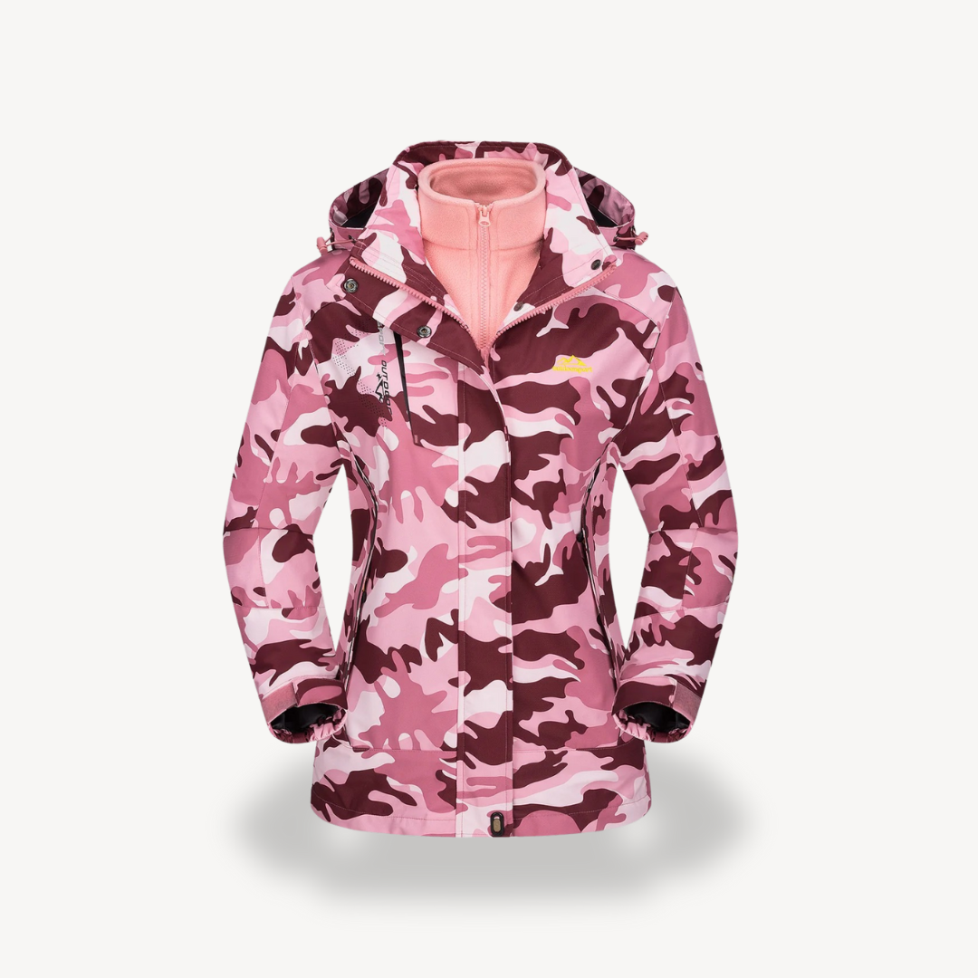 Women's 3-in-1 Waterproof Ski Jacket